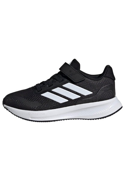 adidas RUNFALCON 5 Shoes Kids Running, Core Black/Cloud White/Cloud White, 12.5 UK