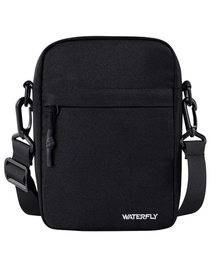 Waterfly Mens Cross Body Bag: Shoulder Bag Small Messenger Bag Casual Crossbody Chest Sling Bag for Working Travel Daily