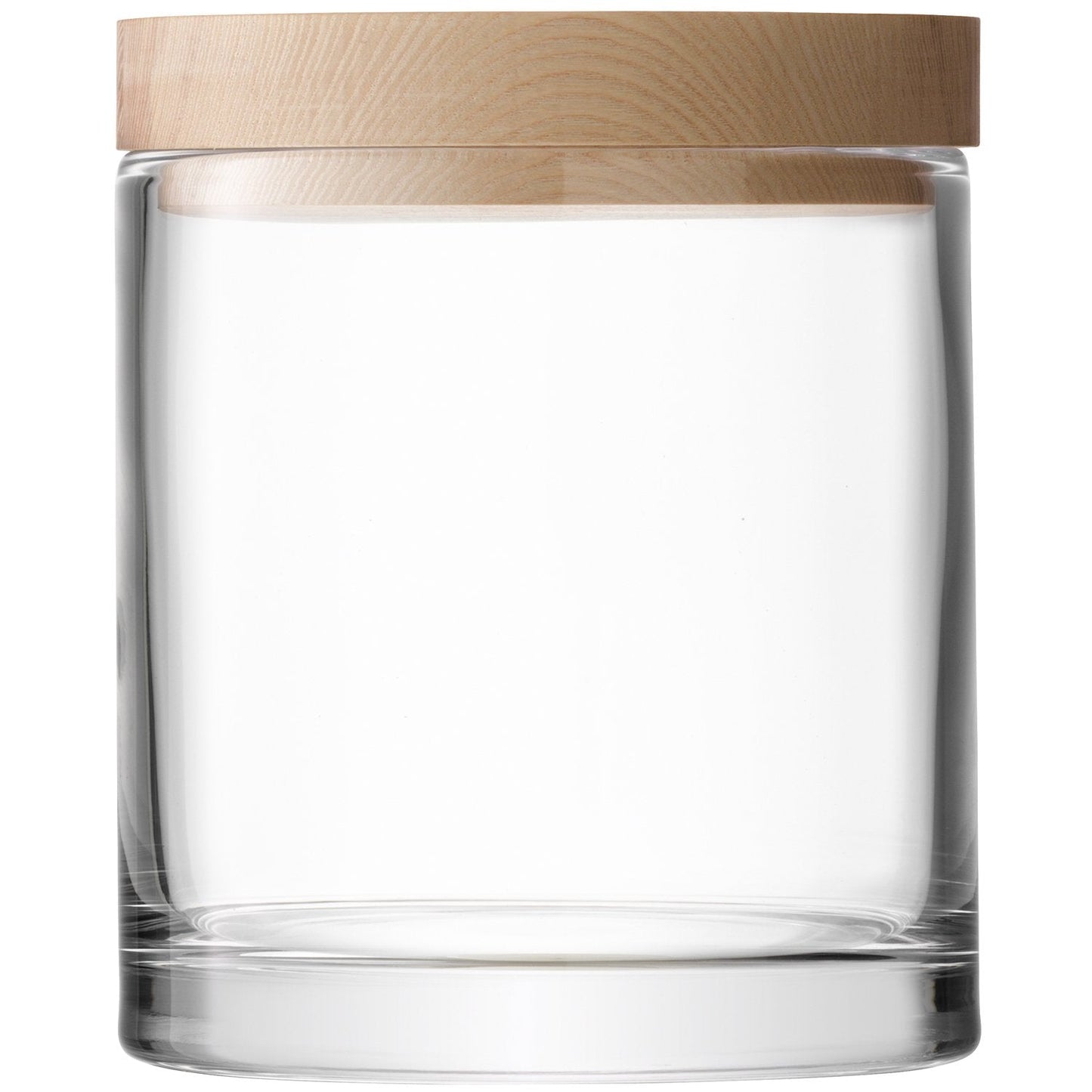 LSA LW19 Lotta Container & Ash Lid H7.5in/Ø7.5in Clear