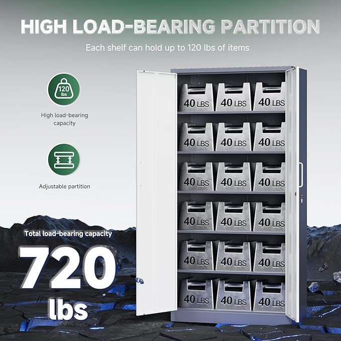 Letaya Metal Storage Cabinet