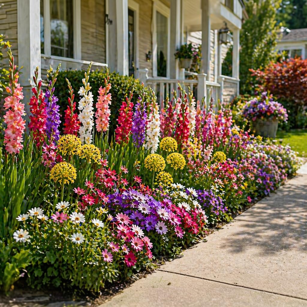 Flower Bulbs for Planting - Complete Spring & Summer 100 Bulbs, Bees& Butterflies Collection -Attracts Bees, Butterflies & Hummingbirds - Easy to Grow Perennials - 1000's Sold