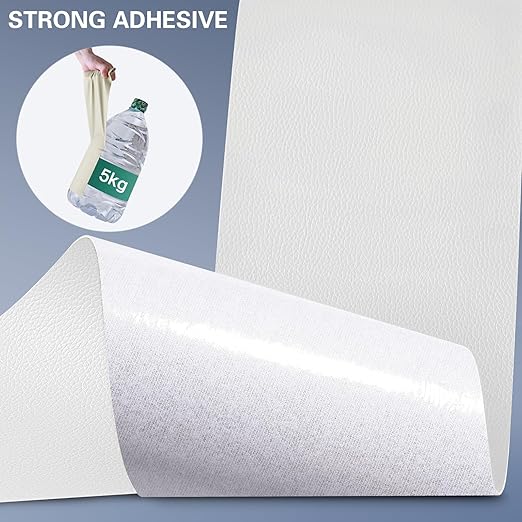 Self Adhesive Leather Repair Patch Kit, 31.4 in x 16 in Large Vinyl Leather