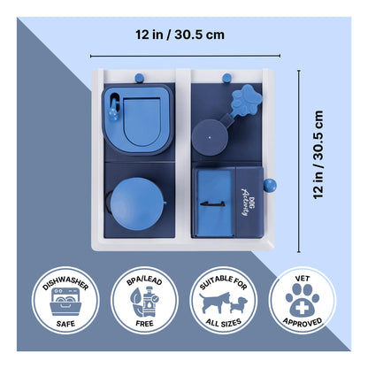 TRIXIE Poker Box 2 Dog Enrichment Toy, Advanced Level 3 Dog Puzzle, Interactive Treat Game