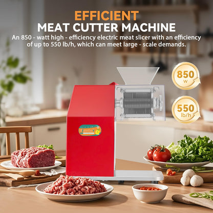 Newhai 850w Meat Cutter 5mm + 20mm Spare Blade