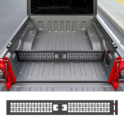 SZYANG Truck Bed Divider Compatible with 2020-2026 Jeep Gladiator Cargo Manager Molle Panel Truck Bed Organizer Replacement for 2020-2026 Jeep Gladiator Accessories