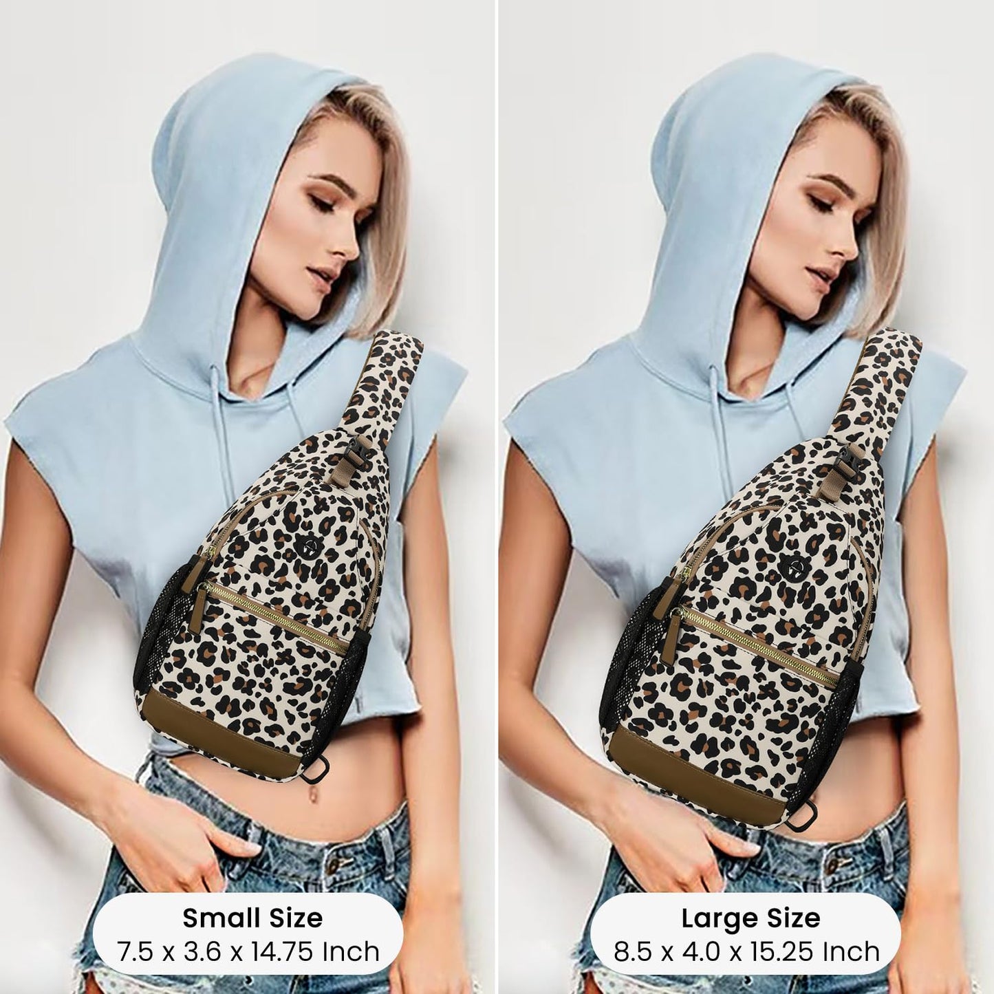 Small Crossbody Purses Bags for Women Men Travel, Chest Sling Bag Women Casual Cross Body Bag for Woman Sling Backpack
