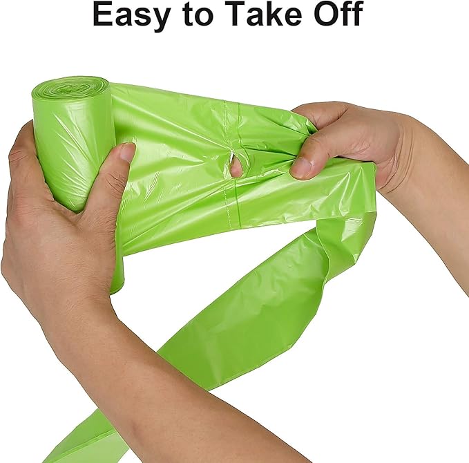 13-15 Gallon Trash Bags Plant Based Garbage Bags Recycling Unscented Tall