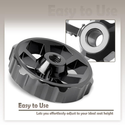 VAINELY Seat Knob Screws Compaitble with Tutti Tutto Soleil01 Soleil 01 E-Bike, Ebike Replacement Parts