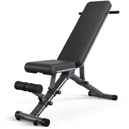 BARWING Adjustable Weight Bench Workout Bench, 1000 LB Heavy Duty Incline Decline Bench for Home Gym, Easy Assembly Foldable Training Lifting Bench, Ultra Short Gap 2025 New Version