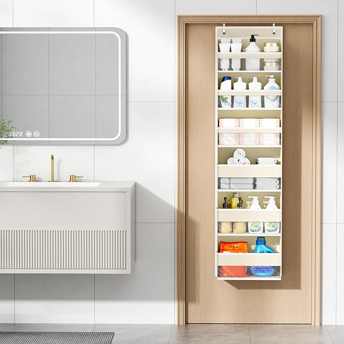 Over The Door Organizer, 6 Shelf Door Hanging Organizers