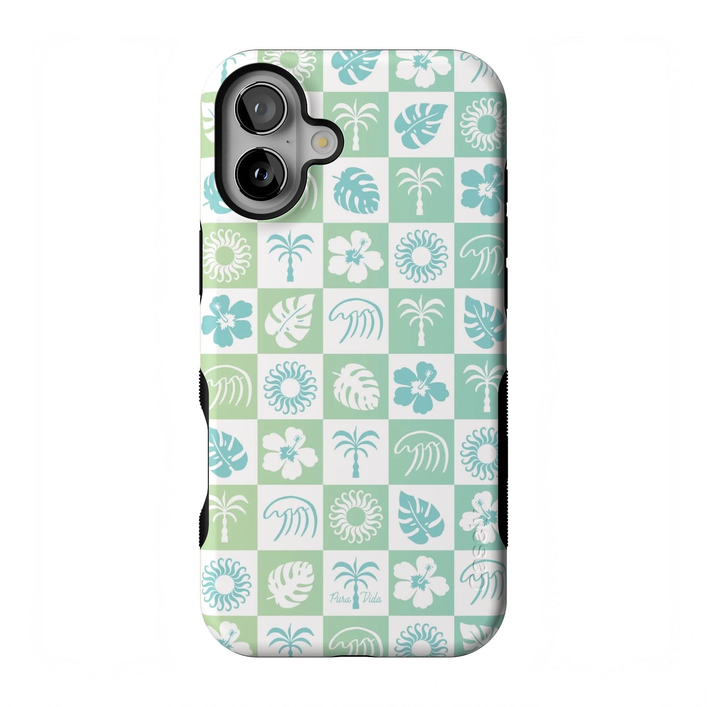 Casely iPhone 16 Plus Case | Blue Stripes | Sunday Best | Compatible with MagSafe | Bold Protective Design