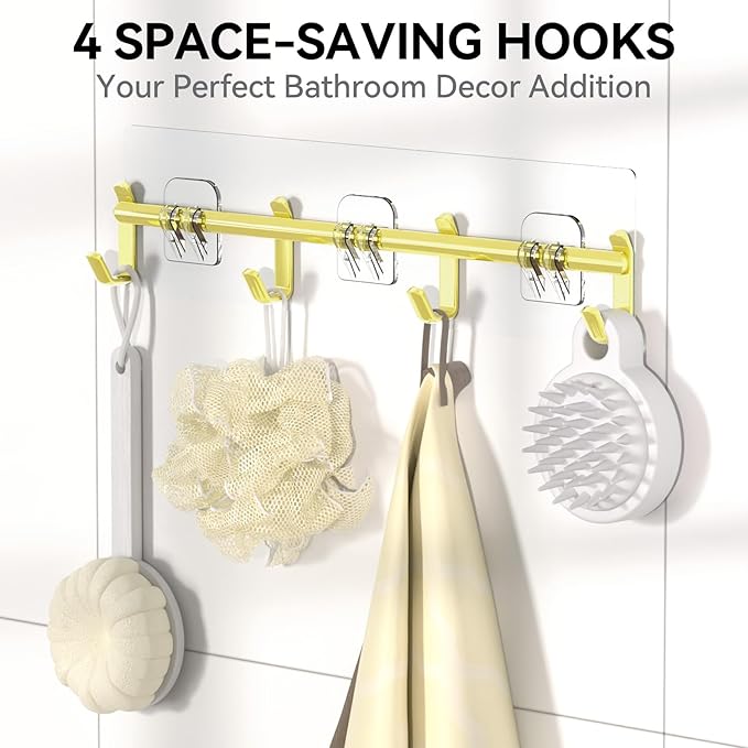 YASONIC Shower Caddy, 6 Pack Large Capacity Bath Organizer