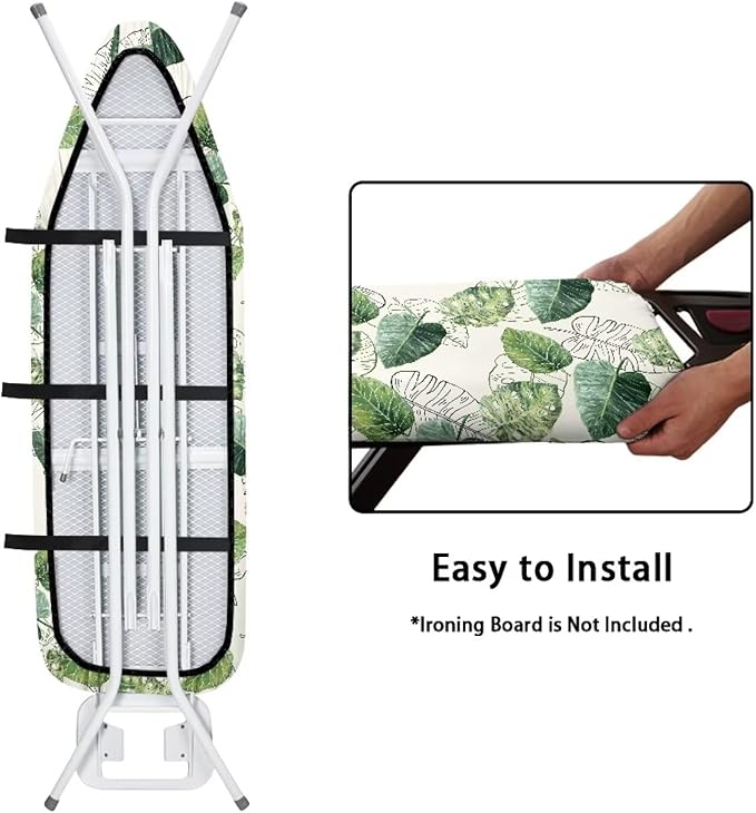 Green Leaves Ironing Board Cover