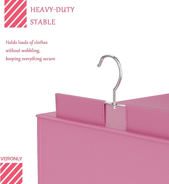 VERONLY Hanging Closet Organizer and Storage