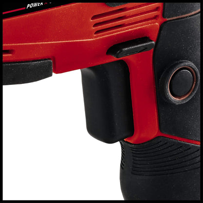 Einhell Cordless Impact Drill TE-ID 18 Li Solo Power X-Change (Li-Ion, 18 V, 13 mm quick-change chuck, forward/reverse rotation, speed electronics, no battery or charger)