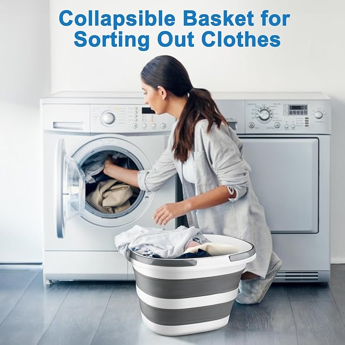 Collapsible Mop Bucket with Handle