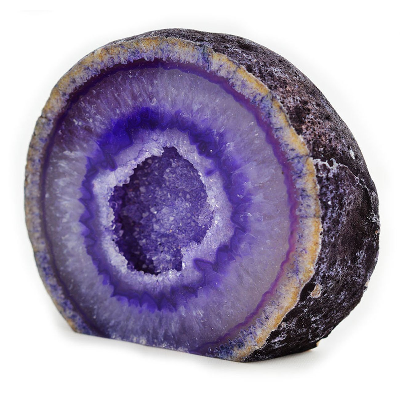 Fossil Gift Shop 2-3" Agate Geode (Purple)