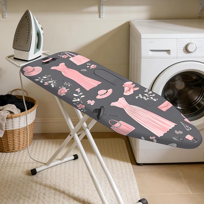 Nuxovilar Ironing Board Cover Needle Cotton 15x54 Inches | Ironing Board Cover