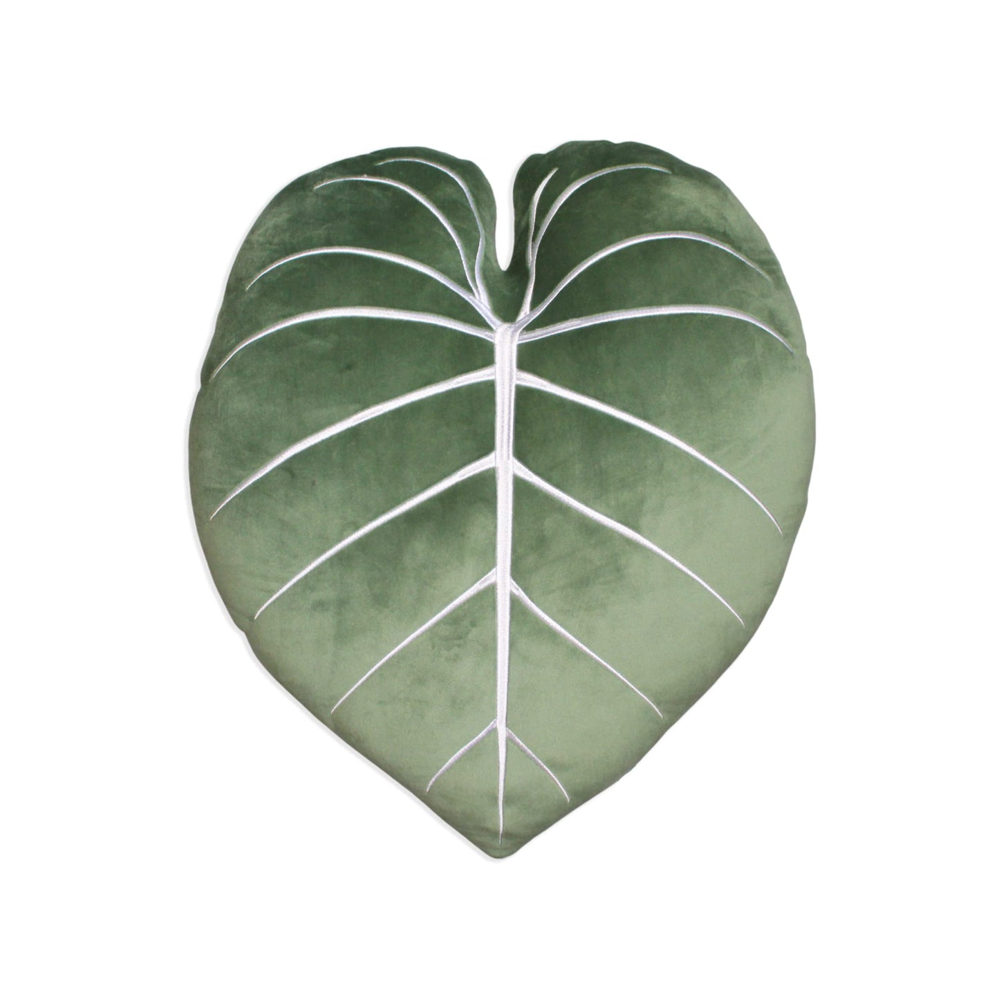 Green Philosophy Co. Monstera Leaf Pillow - Mossy Earth - Large Soft Plant-Shaped Plush Cushion for Couch, Bed, or Reading Nook - Cute & Unique Nature-Inspired Decor Super Soft & Cuddly Throw Pillow
