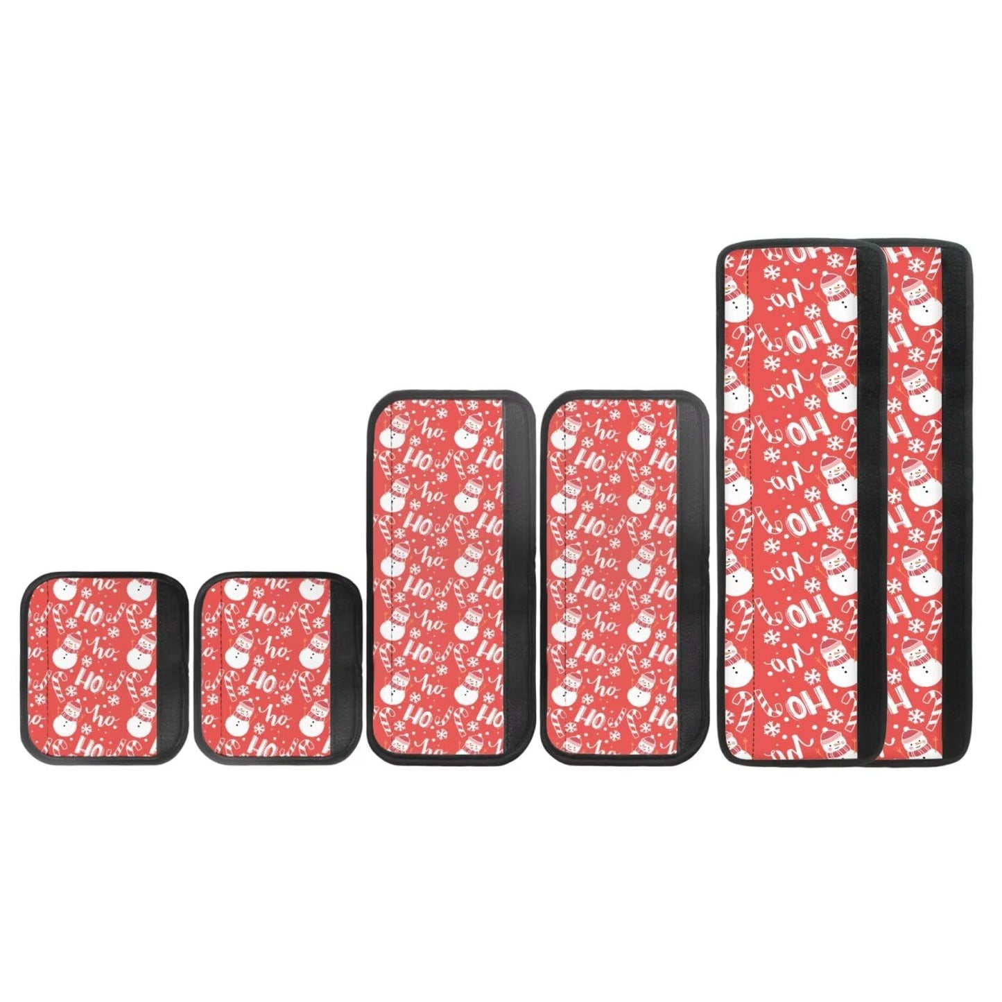 Yatixapu Refrigerator Handle Covers, Christmas Snowman Candy Cane 6PCS Kitchen Appliance Handle Covers, Keep Your Fridge Microwave Oven Stove Dishwasher Clean, Keep Off Fingerprints Food Stains