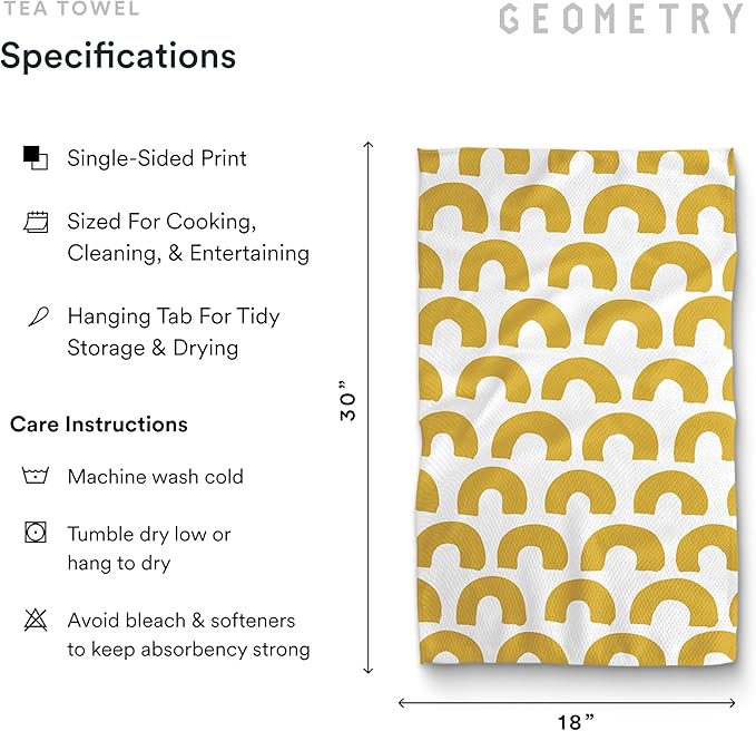 GEOMETRY Kitchen Tea Towels