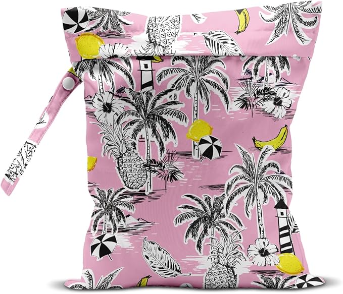 Wet Bag, Wet Dry Bag, Wet Bag for Swimsuit, Dirty Yoga Gym Clothes, Makeup Bag