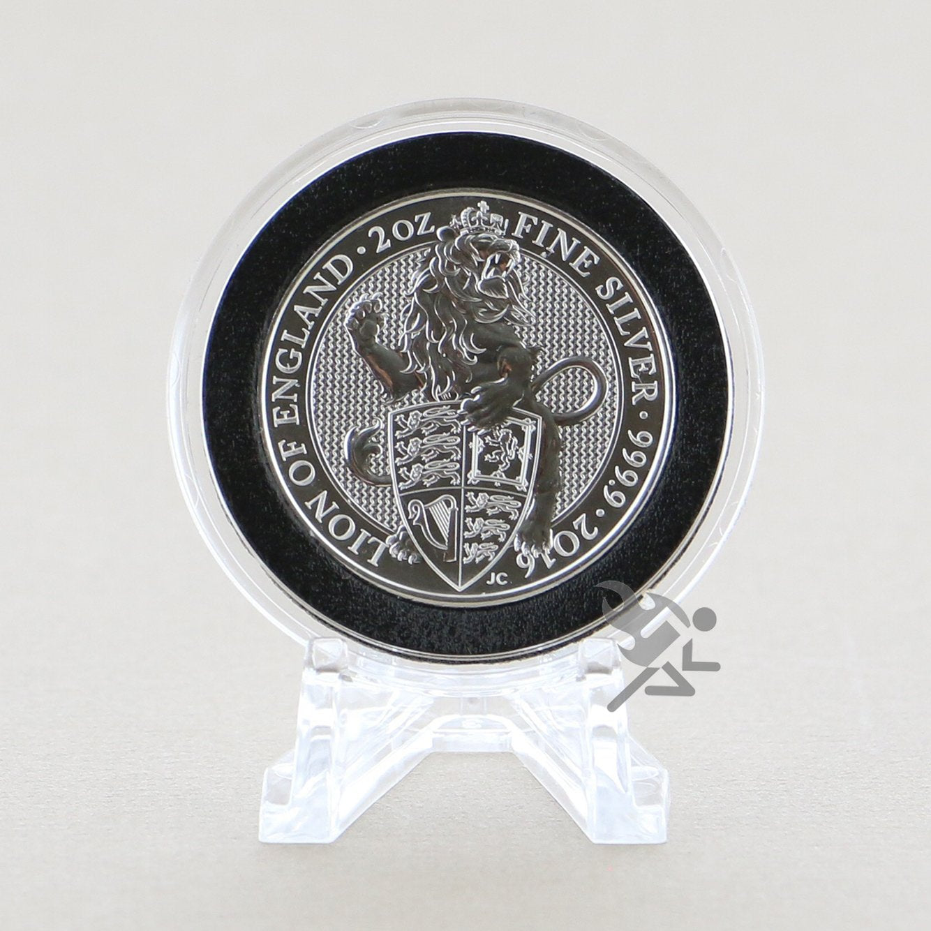 OnFireGuy Currency & Coin Slab Display Stand Deluxe Easels 1/2" Shelf, Clear 10 Pack