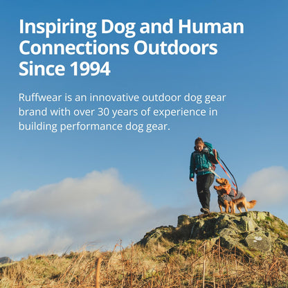 RUFFWEAR Sun Shower Rain Jacket, Lightweight Waterproof Raincoat for Dogs, Medium, Midnight Blue