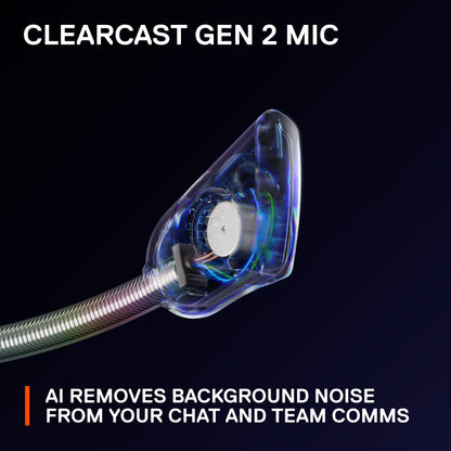 SteelSeries Arctis Nova 1P Multi-System Gaming Headset — Hi-Fi Drivers — 360° Spatial Audio — Comfort Design — Durable — Lightweight — Noise-Cancelling Mic — PS5/PS4, PC, Xbox, Switch - White