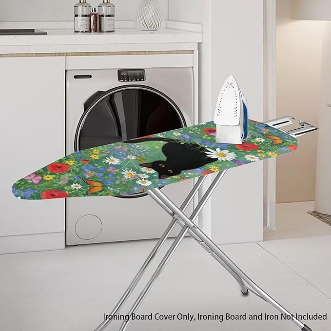 Cat Daisy Ironing Board Cover and Pad Cover
