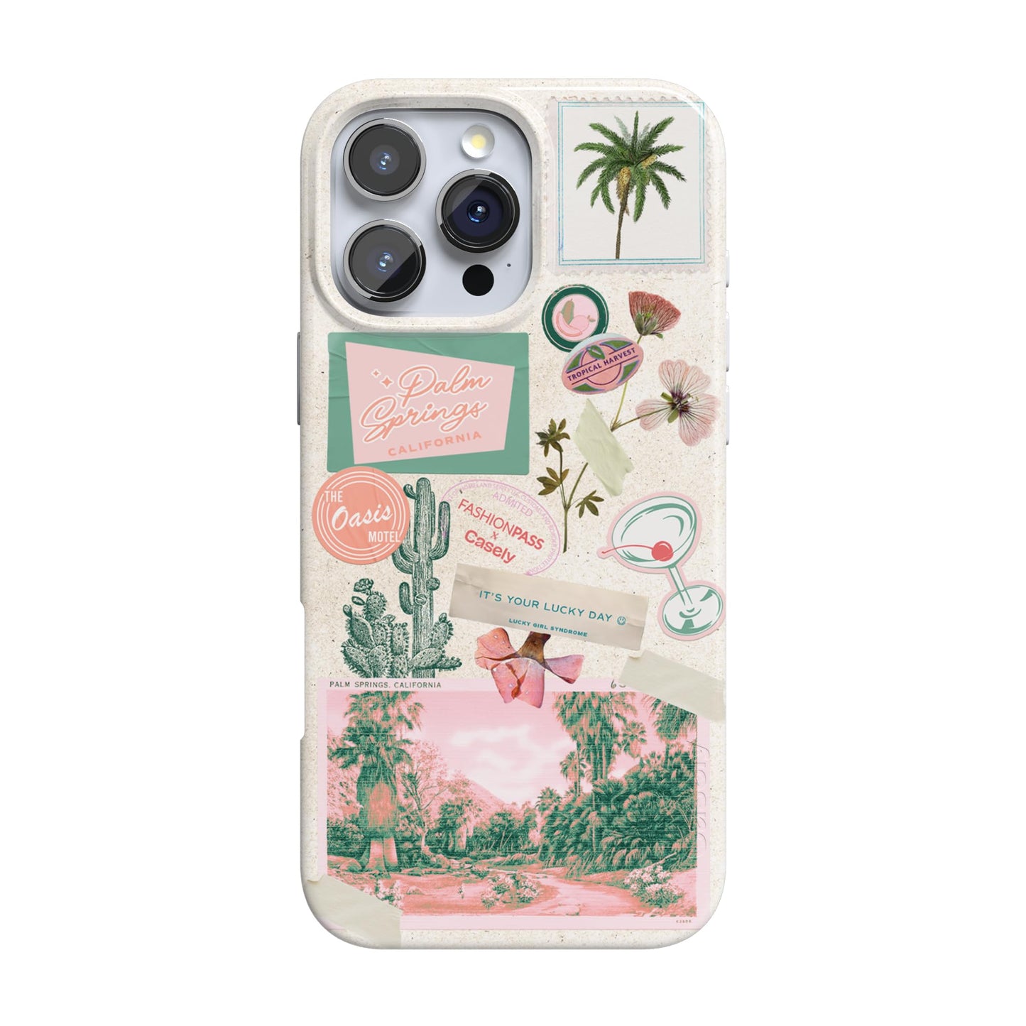 Casely iPhone 16 Pro Case | Be Mine | Tiny Hearts | Compatible with MagSafe | Classic Ultra Slim Design
