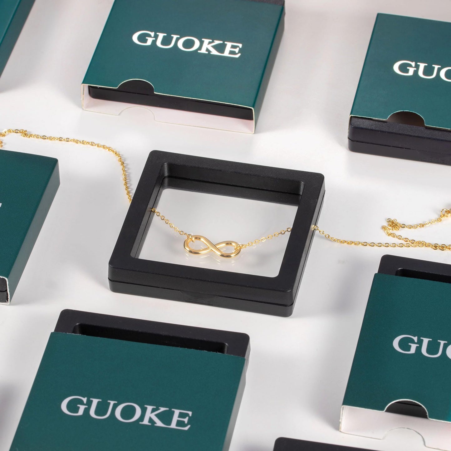 GUOKE Gold Volleyball Necklace for Women – 14K Gold Plated Sports Pendant, Dainty Volleyball Charm Necklace, Athletic Minimalist Jewelry for Her