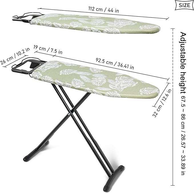 Duwee 12"x36" Ironing Board