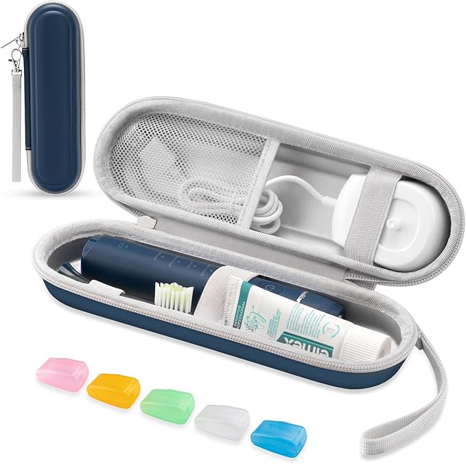 Toothbrush Travel Case for Oral B/Oral-B Pro 1000 1500 5000 7000 & Philips