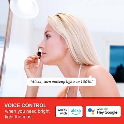 Sengled WiFi Light Bulb - Smart Bulbs That is Compatible with Google Assistant, A19 Daylight (5000K) - No Hub Required, 800LM 60W High CRI)60 Equivalent, 4 Count (Pack of 1)