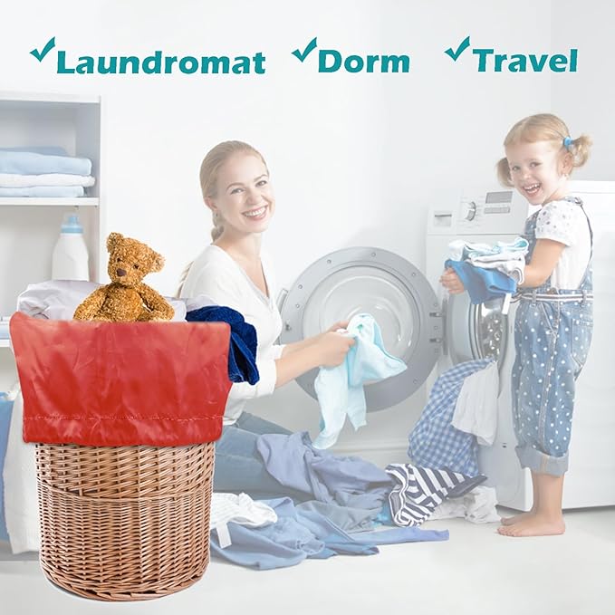 Heavy Duty Laundry Bag 2 Pack XL Nylon Laundry Bags