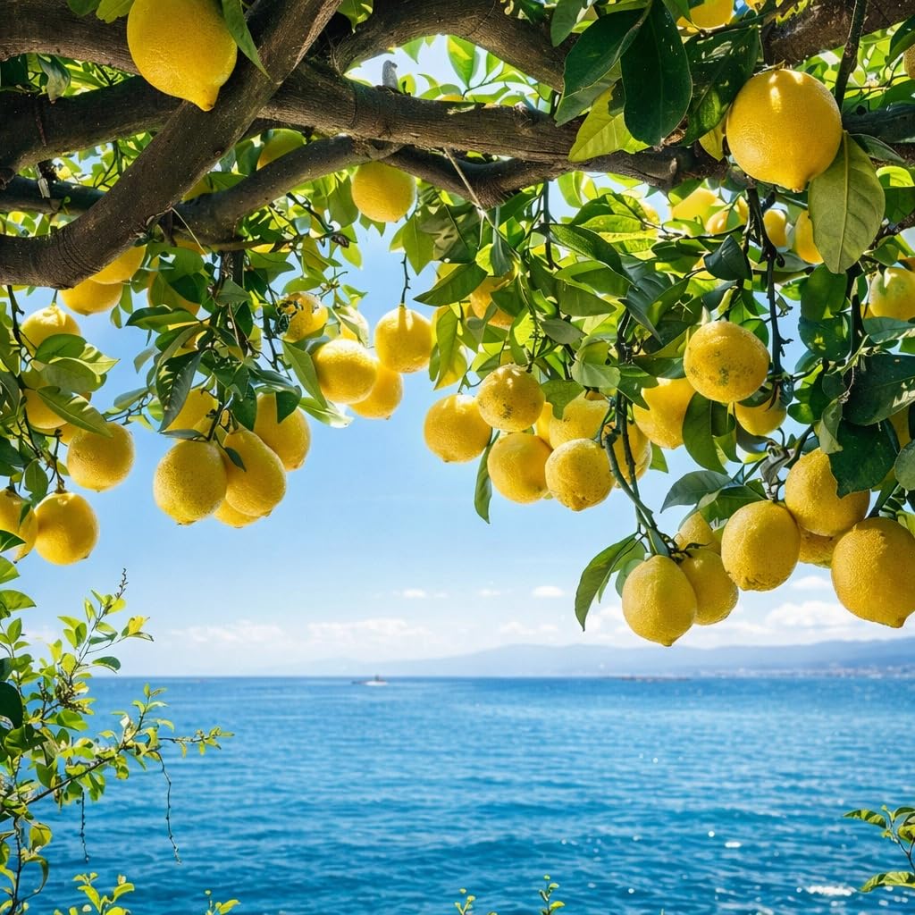 160PCS Mixed Dwarf Bonsai Fruit Tree Seeds for Planting – 5 Variety Pack: 40 Lemon, 40 Orange, 40 Apple, 20 Cherry, 20 Blueberry – Heirloom Non-GMO Fruit Seeds for Indoor & Outdoor Garden