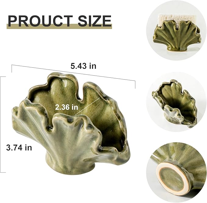 Ceramic Sponge Holder, Sponge Holder