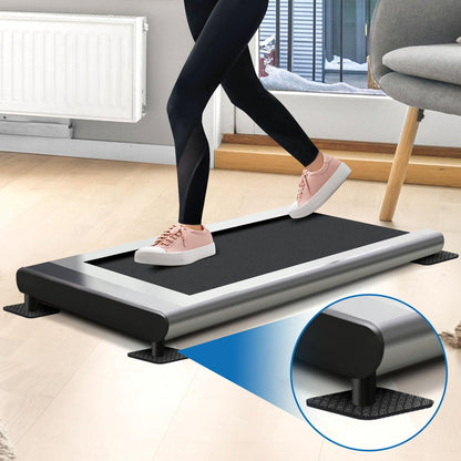 Rolitwils Treadmill Mat Pads 4PCS - Double-Sided Non-Slip - Anti Vibration Mat for Treadmill, Walking Pad, Exercise Bike - Hardwood Floors Protection
