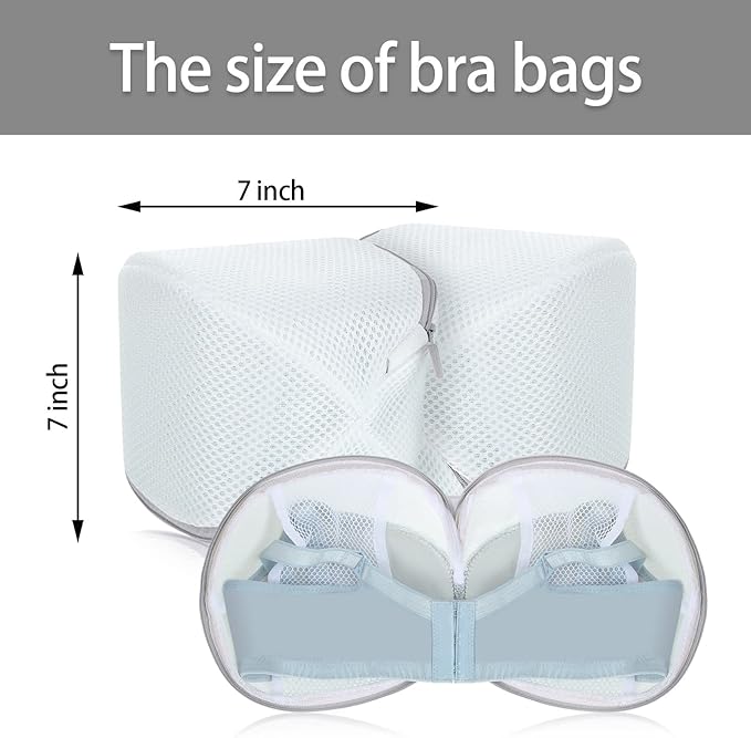 Shappy 6 Pieces Bra Washing Bag