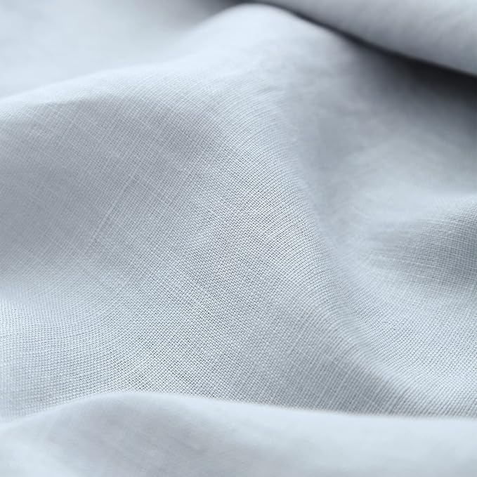 Amazhiyu Pure Linen Over The Door Laundry Hanging Hamper Bag