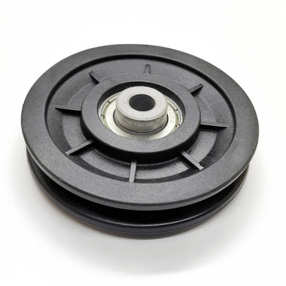 Profelinx Gym Machine Pulley Wheel 90mm Iron Core Wearproof Nylon Bearing for Cable Machine Part Replacement Home Gym Smith Machine Attachment