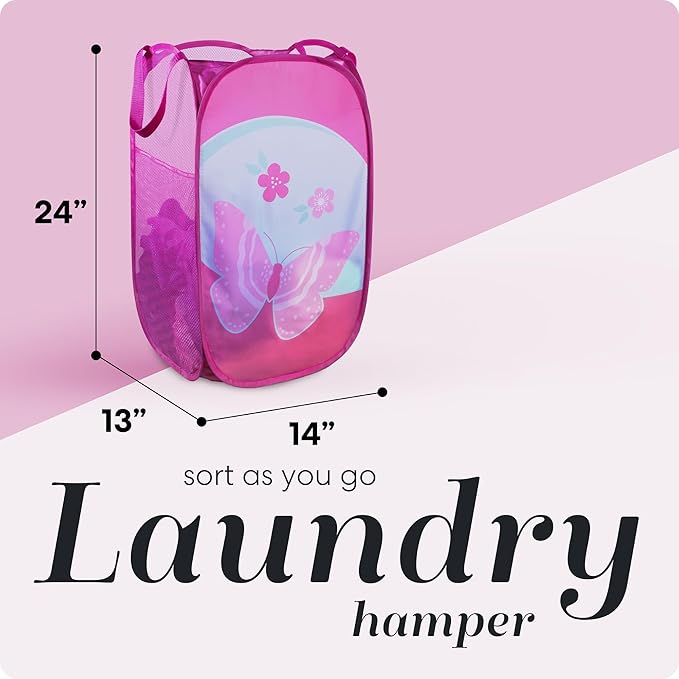 Handy Laundry Collapsible Mesh Pop Up Hamper
