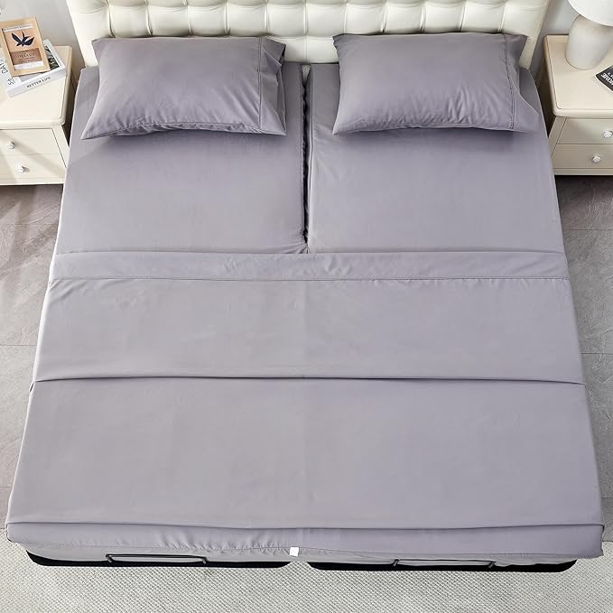 Kingnex 32-34 Split Top King Sheets Sets