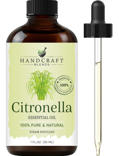Handcraft Blends Lavender Essential Oil – Huge 4 Fl Oz – 100% Pure and Natural – Premium Grade Essential Oil for Diffuser and Aromatherapy, Skin, Massage, Candle and Soap Making Fragrance