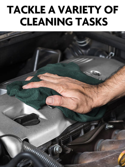 Fantasticlean Microfiber Cleaning Cloth Roll -150 Pack, Tear Away Microfiber Towels, 12" x 12", Reusable, Washable, Ultra Absorbent Dishcloth for Home Supplies, Car, Pet, Kitchen (2 Rolls of Grey)