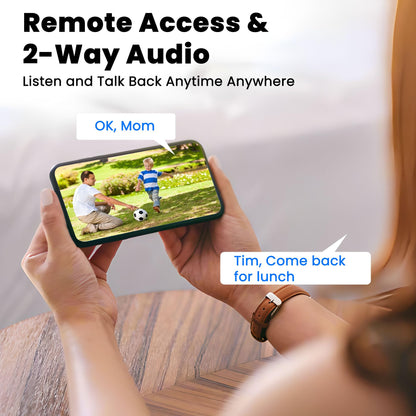 2025 Upgraded 2K Security Cameras Wireless Outdoor, Free Cloud Storage & Local SD Card Support, 1-6 Months Battery Life, Waterproof, 2-Way Talk, AI Motion Detection Spotlight Siren Alarm Camera