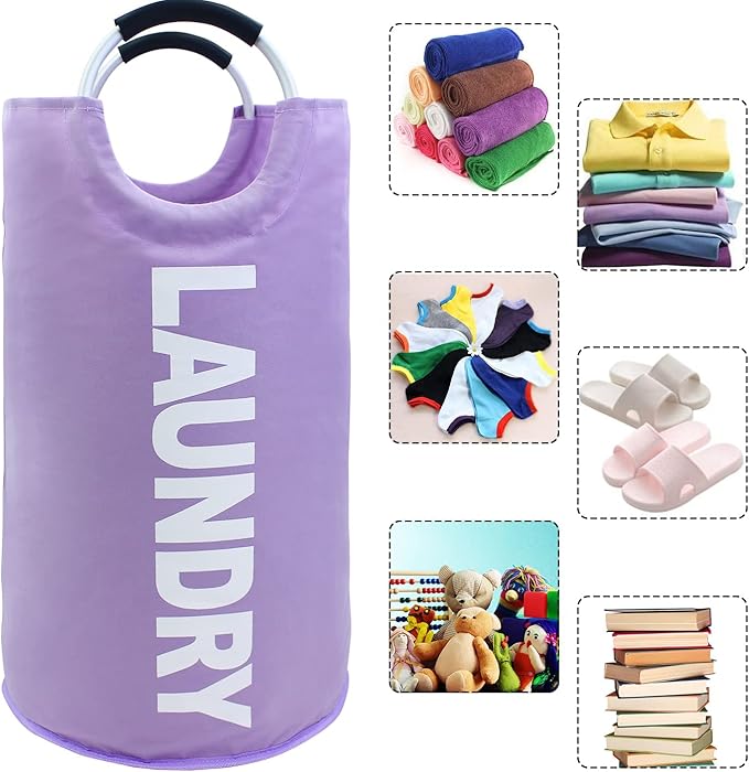 Mziart 90L Large Collapsible Laundry Basket