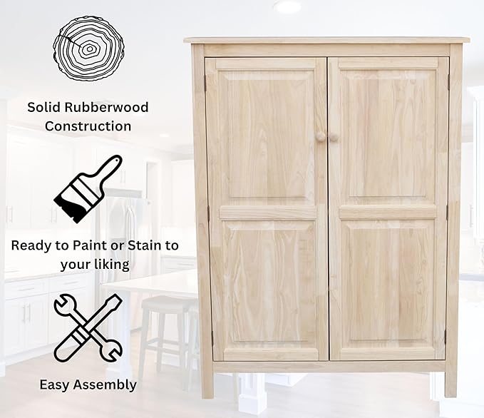 IC International Concepts, Shaker Bookcase