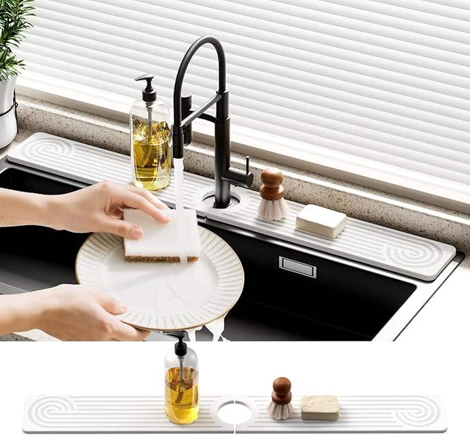 Quick Dry Sink Splash Guard